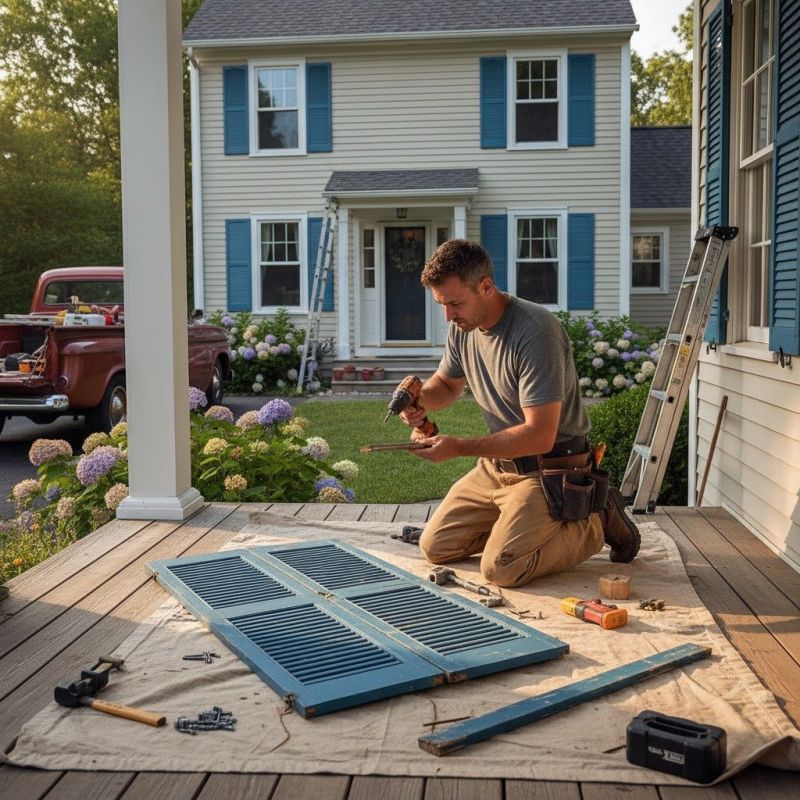 Shutter Handle Repair in Littleton, CO